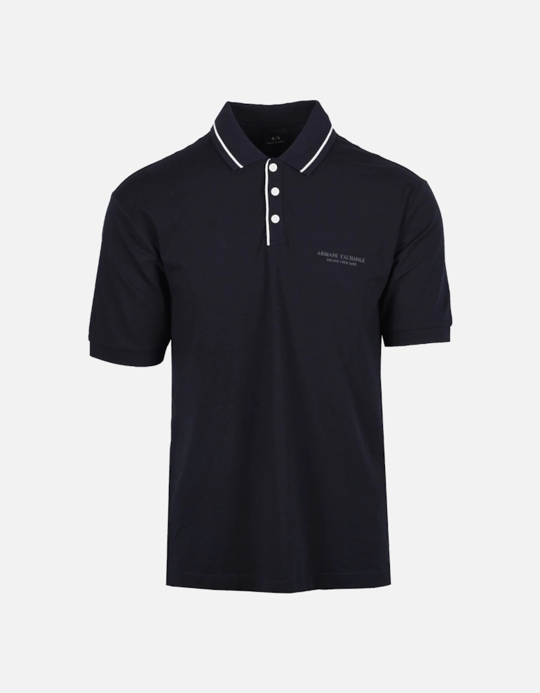 Jersey Polo Shirt Deep Navy