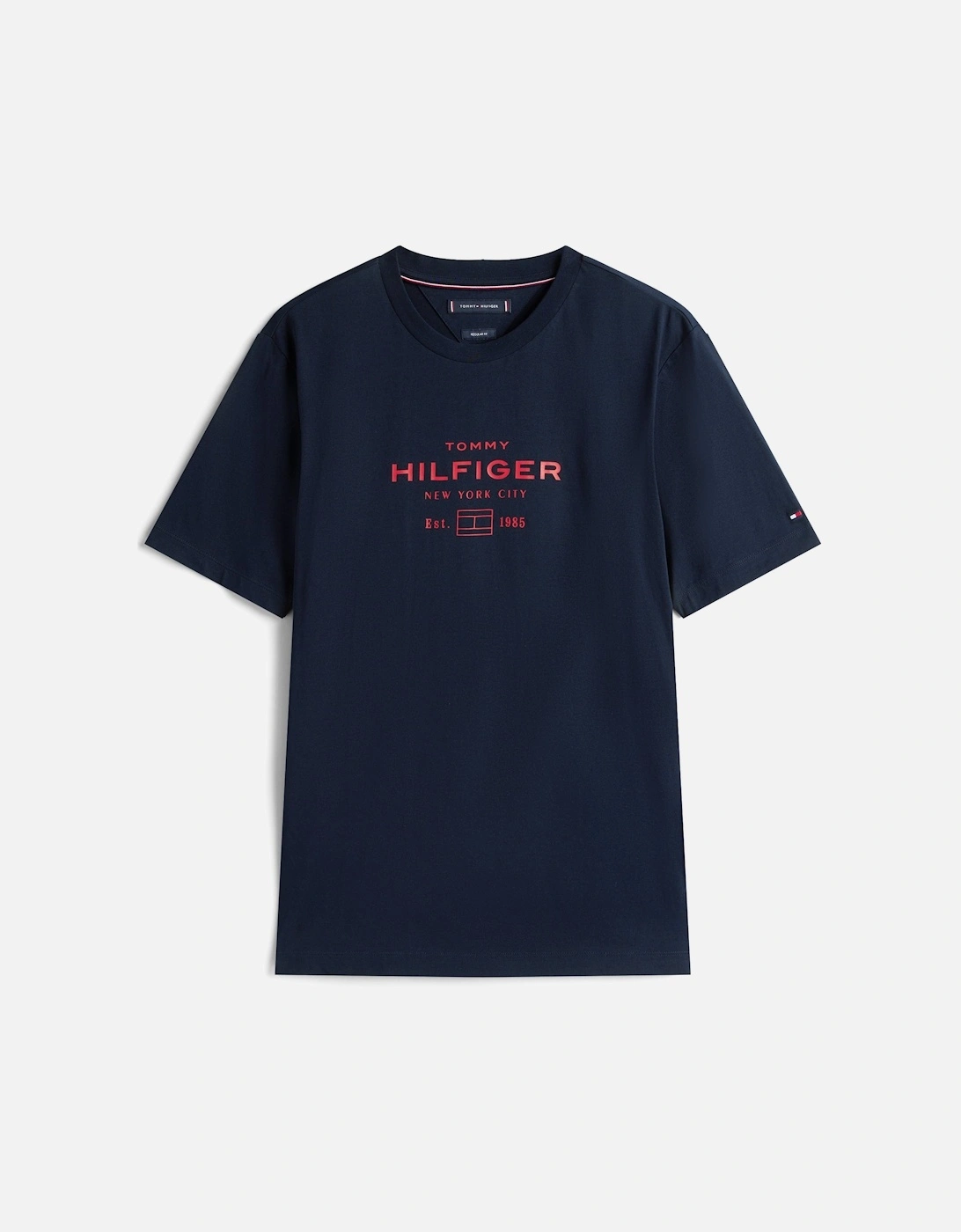 Stack Hilfiger Mens Graphic T-Shirt - Desert Sky