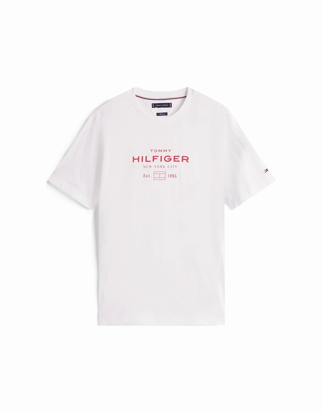 Stack Hilfiger Mens Graphic T-Shirt - White