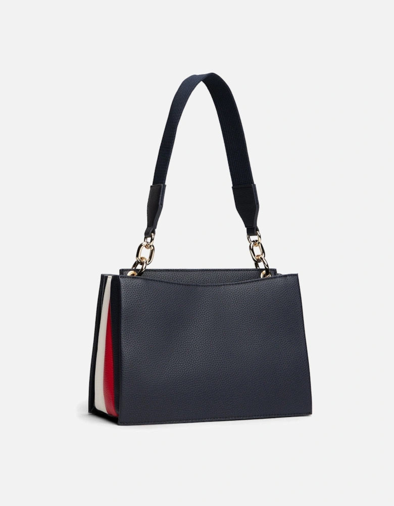 TH Her Corp Medium Womens Satchel - Space Blue