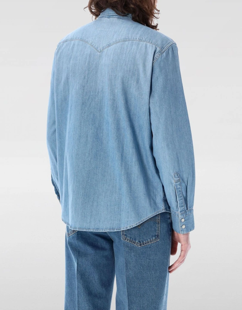Denim Western Shirt 70s Style