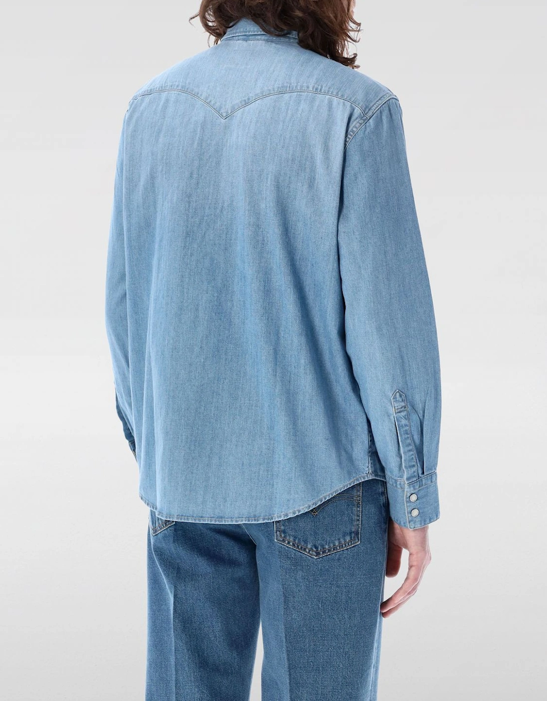 Denim Western Shirt 70s Style
