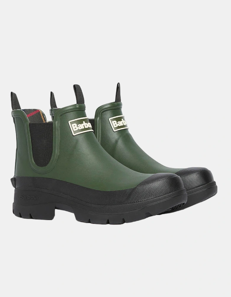 Nimbus Womens Chelsea Wellies - Dark Olive/Black