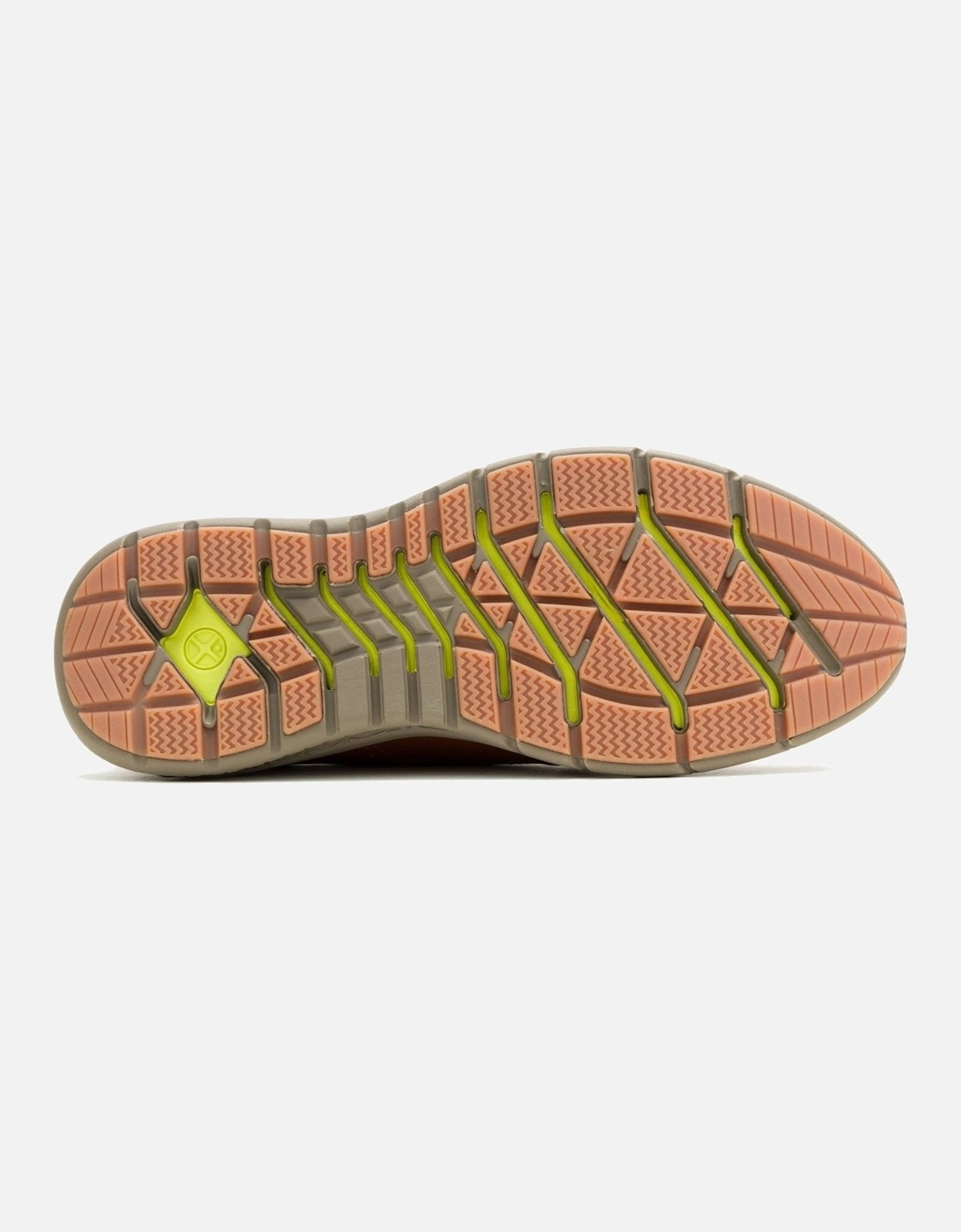 Excel Leather Men's Cognac Lace-Up Shoes