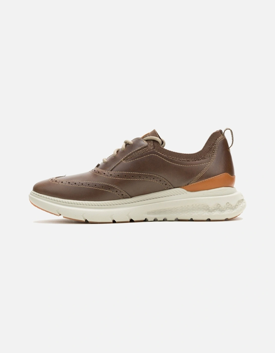 Excel Leather Men's Fossil Lace-Up Shoes