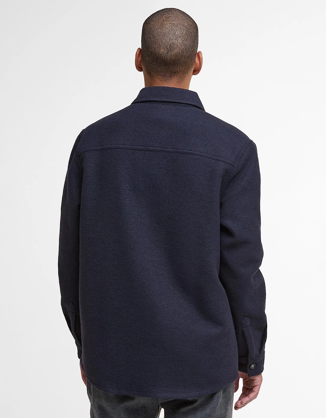 Marlow Wool Overshirt NY72 Navy