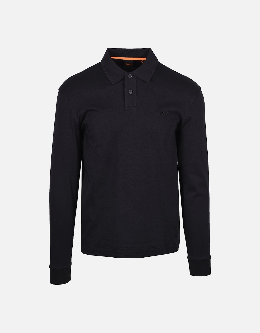 Boss Orange Interlock Polo Black, 4 of 3