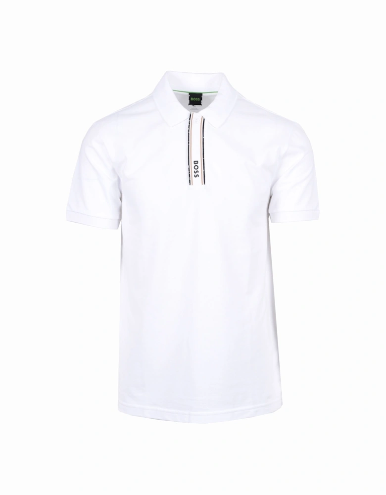 Boss Green PL Paddy Polo White