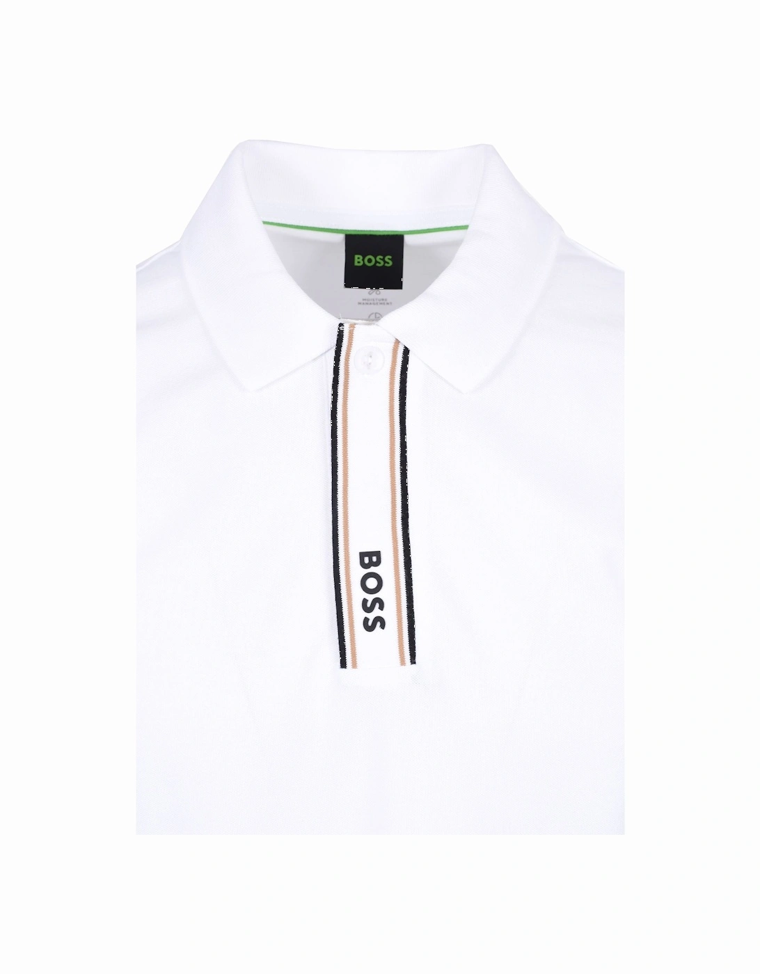 Boss Green PL Paddy Polo White
