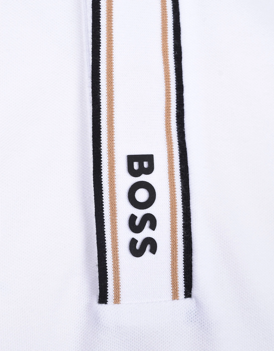 Boss Green PL Paddy Polo White