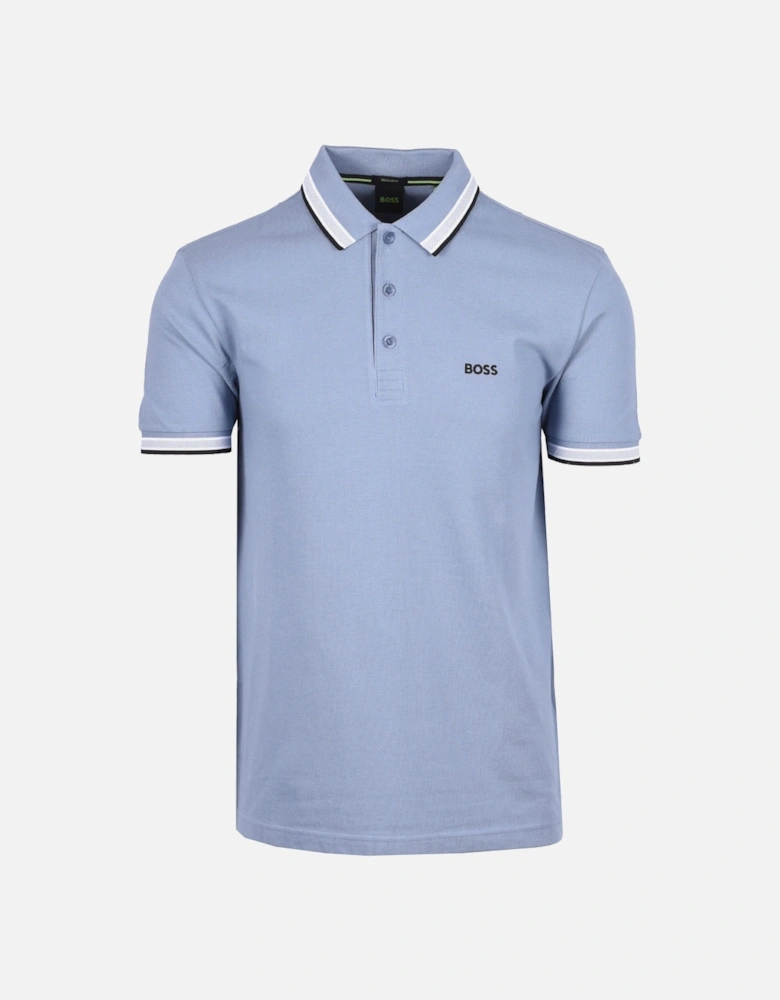 Boss Green Paddy Polo Open Blue