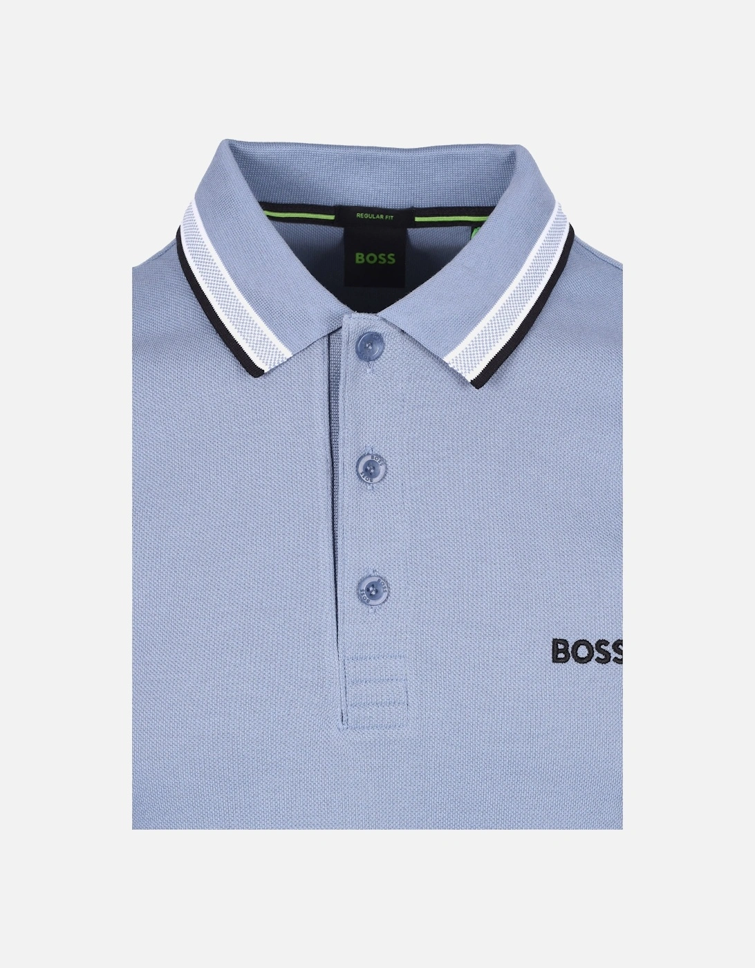 Boss Green Paddy Polo Open Blue