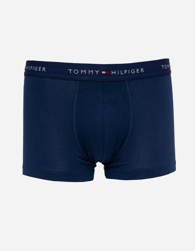 3 Pack Mens Blue Trunks - Noble Blue/Prep Navy/Black