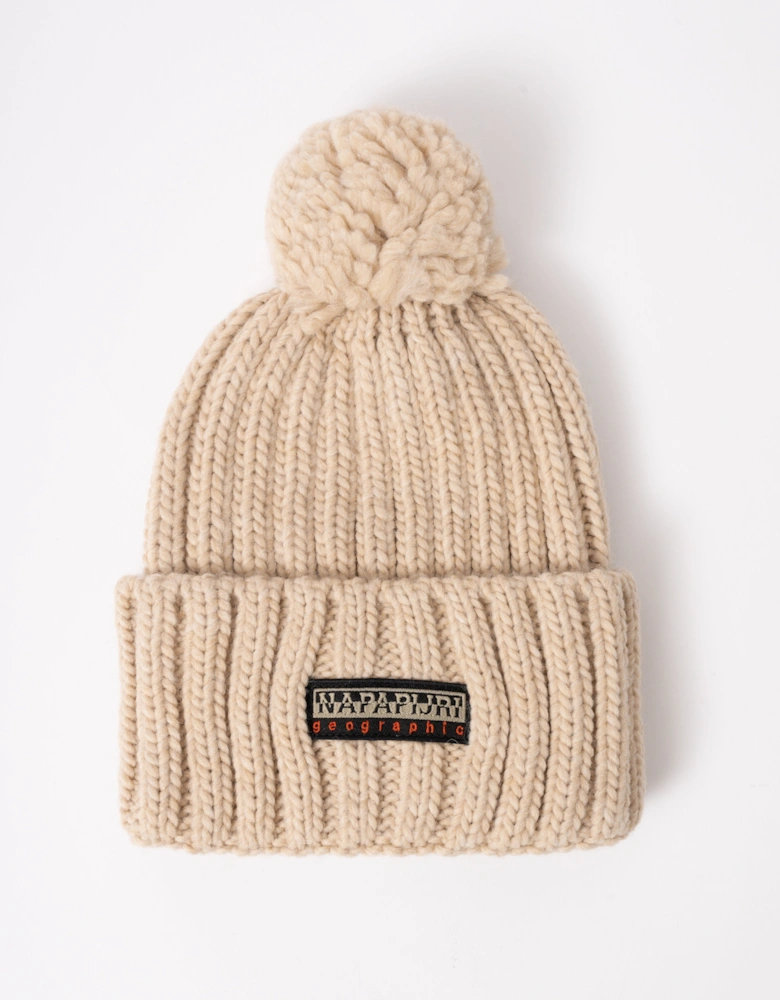 Fea 2 Bobble Hat - Beige Dimity N1J