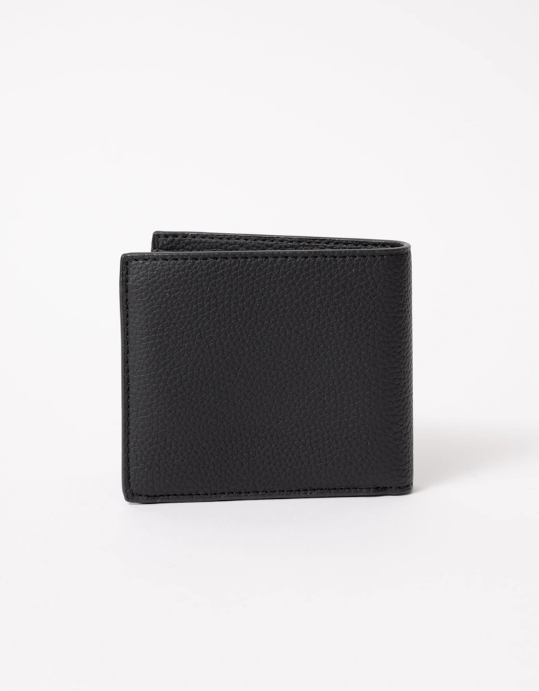 Mens Medium Billfold Coin Wallet - Noir 000