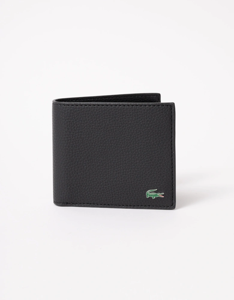 Mens Medium Billfold Coin Wallet - Noir 000