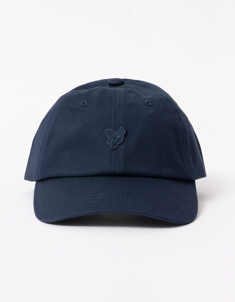 Lyle & Scott Tonal Eagle Baseball Cap - Z271 Dark Navy