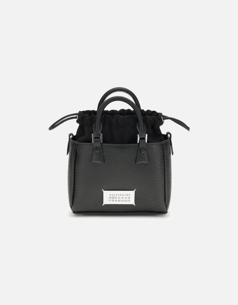 5ac Horizontal Leather Shoulder Bag Women - Black