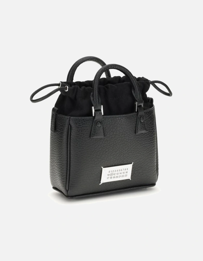 5ac Horizontal Leather Shoulder Bag Women - Black