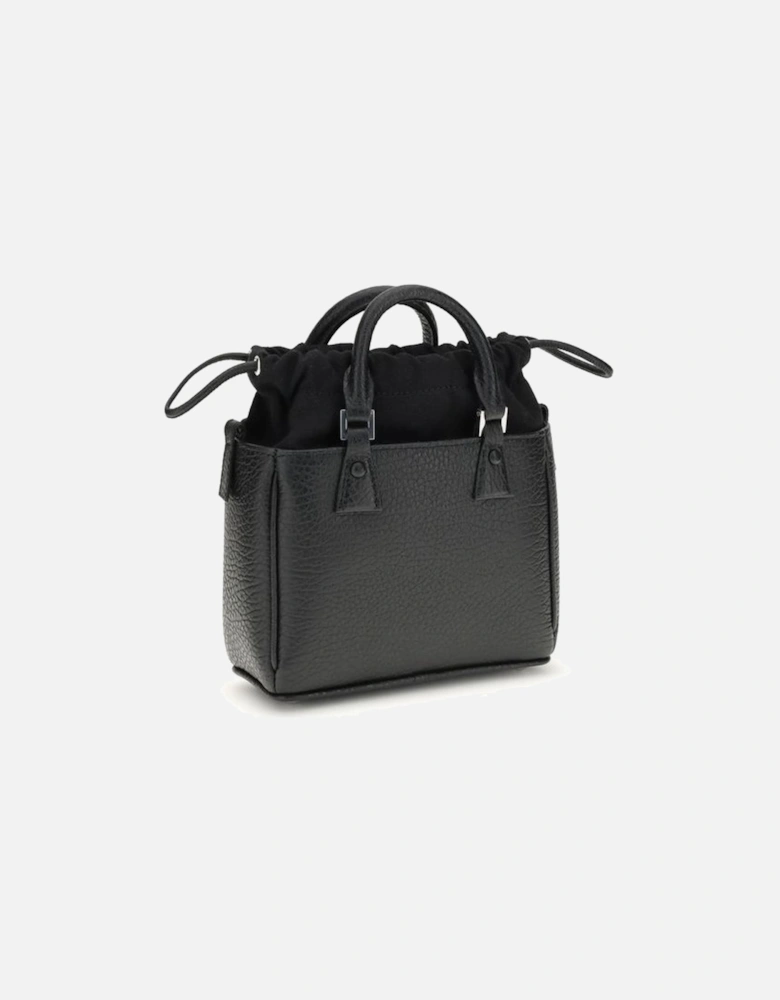 5ac Horizontal Leather Shoulder Bag Women - Black