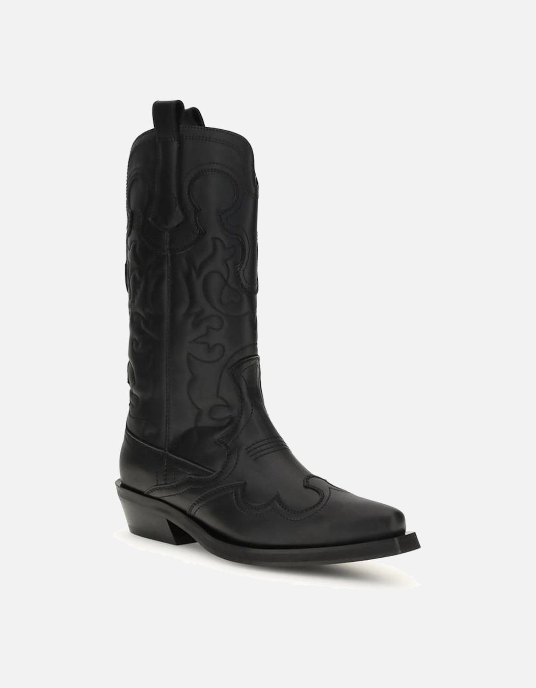 High-Waisted Wide-Leg Tailored Trousers Women - Black Boots