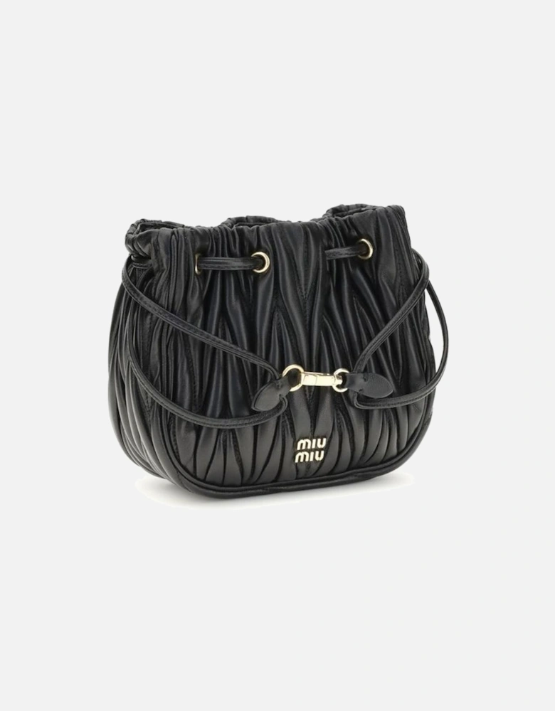 Embellished Leather Platform Sandals Women - Black Clutch Bags