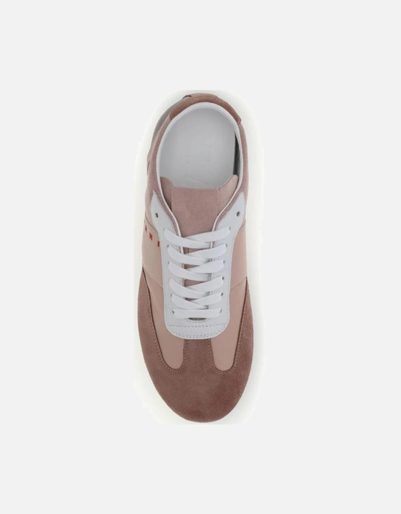 Leather Biker Jacket with Zipper Details Women - Multicolor Sneakers