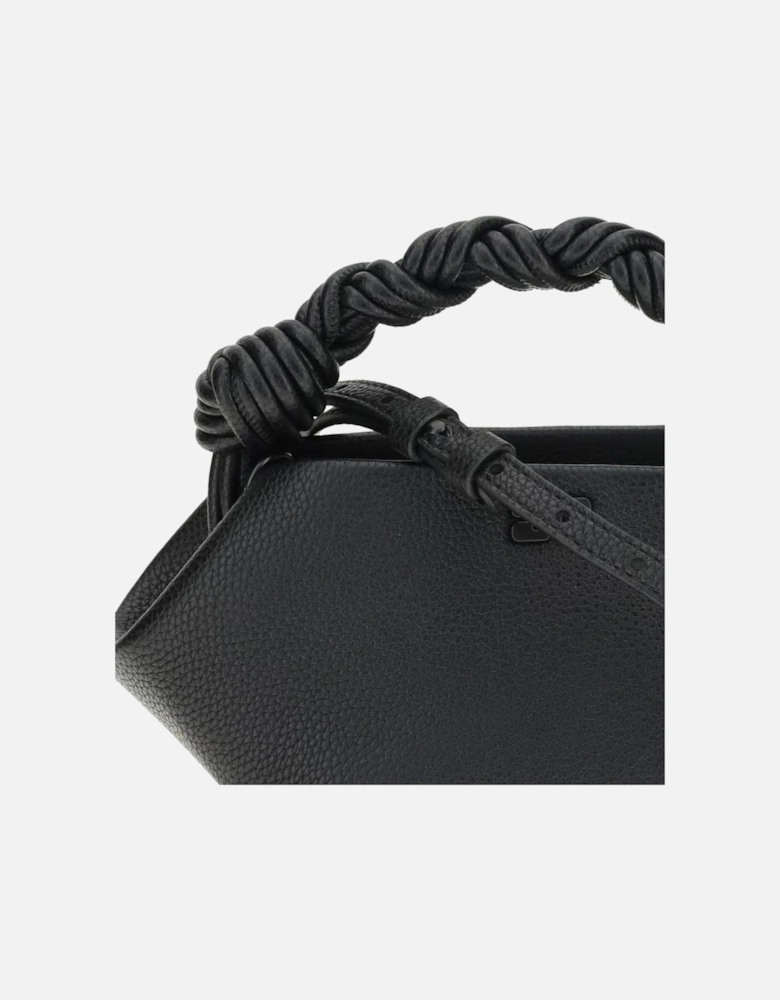 Slim-Fit Button-Down Wool Coat Women - Black Handbags