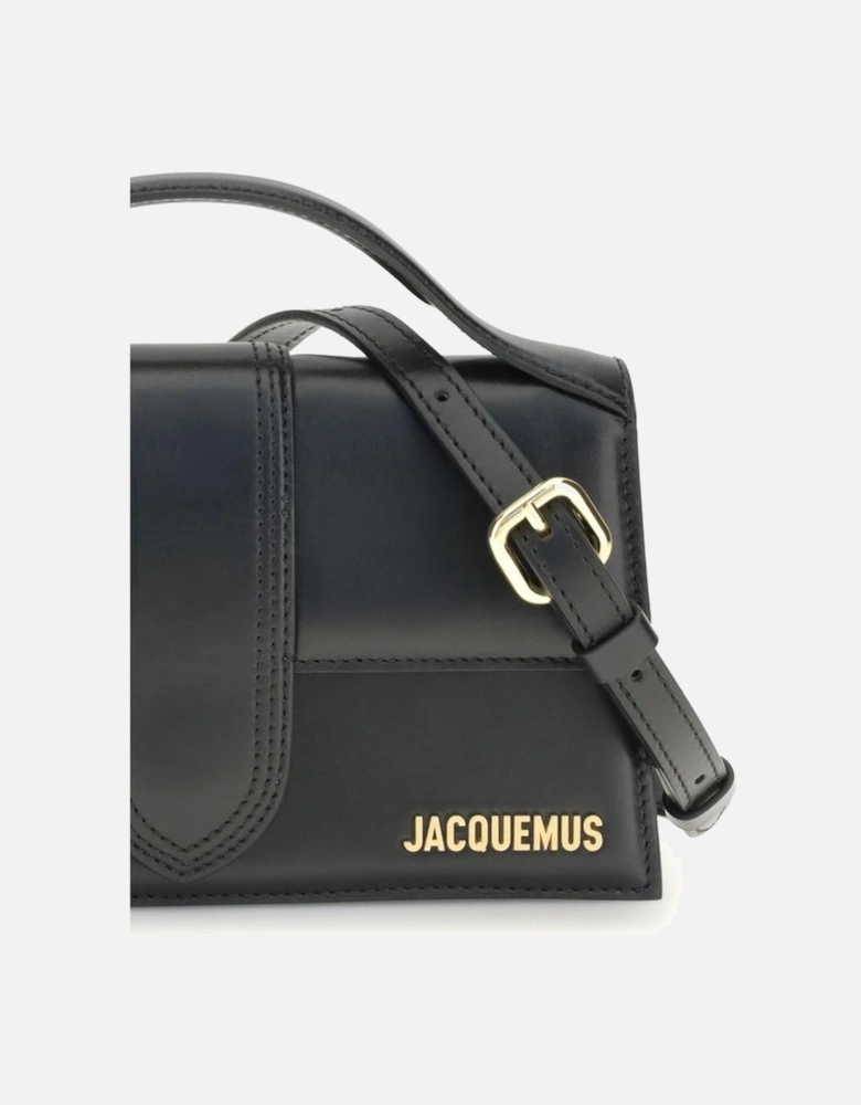 Leather Biker Jacket with Zip Detailing Women - Black Handbags