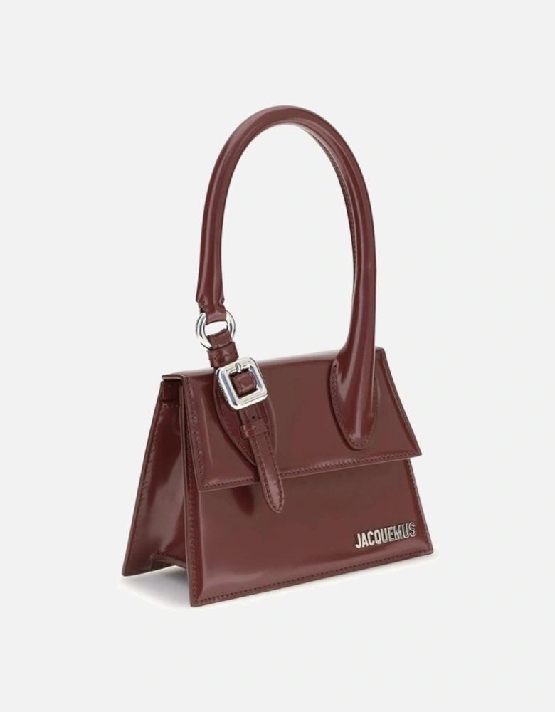 Chunky Knit Wool Blend Sweater Women - Burgundy Handbags