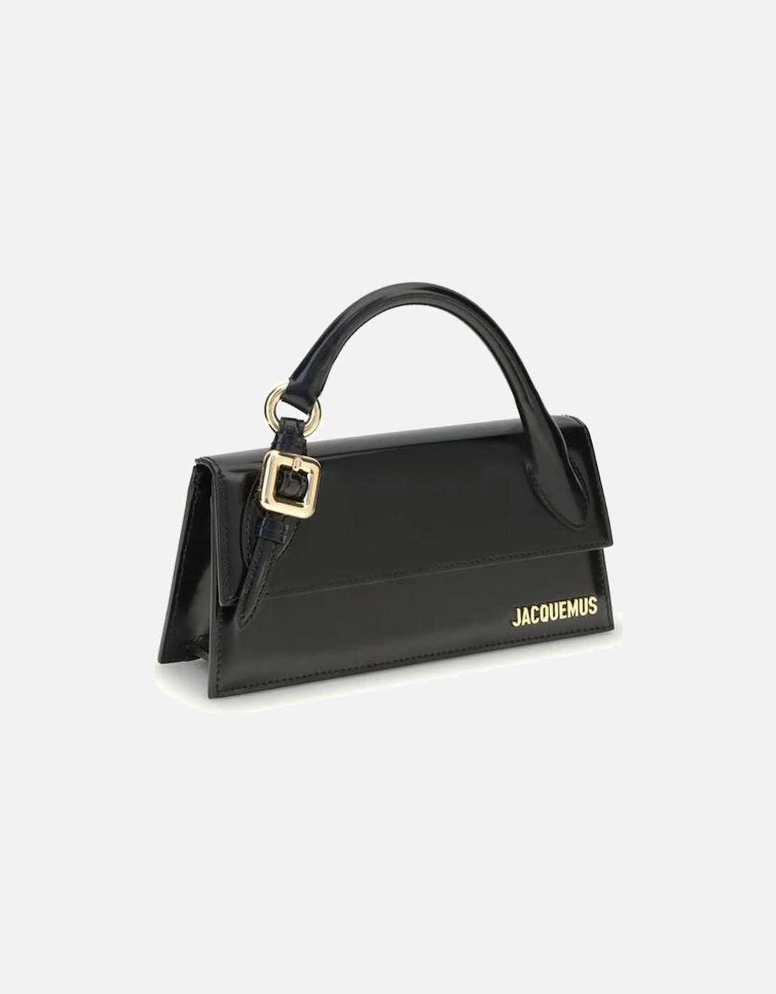 Leather Platform Ankle Boots with Chunky Sole Women - Black Handbags