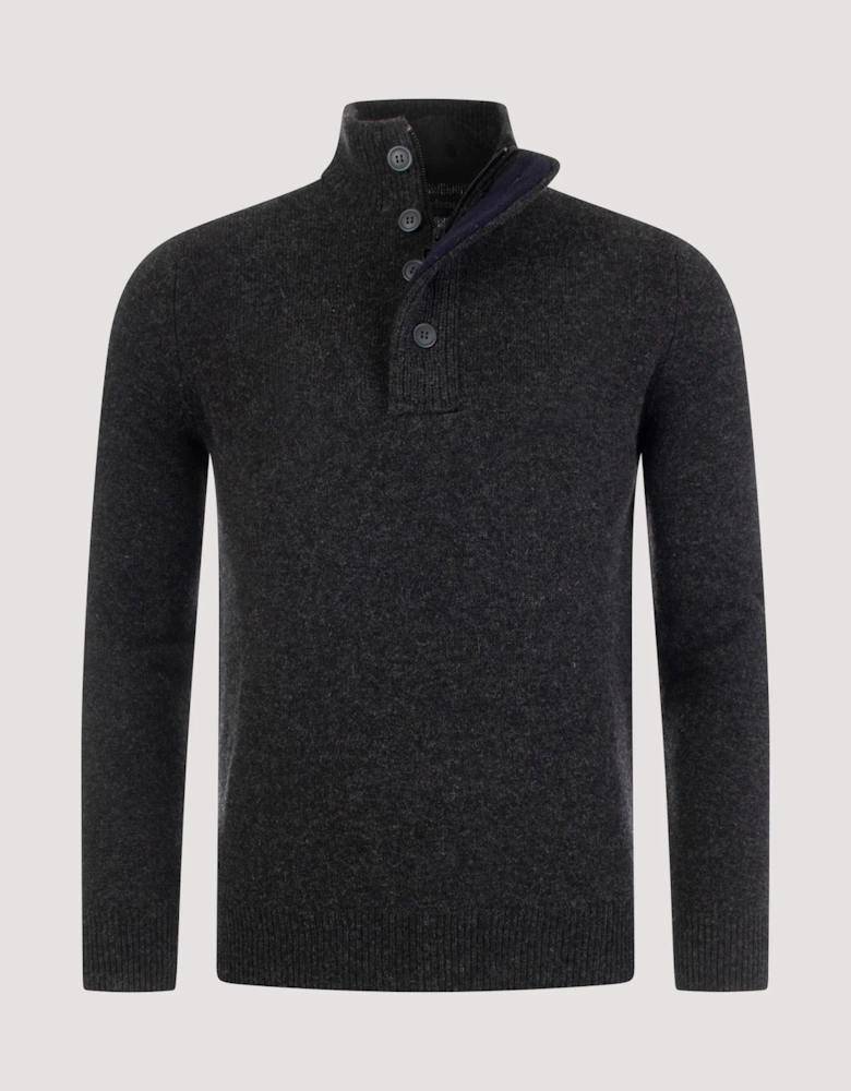 Patch Half Zip Jacket