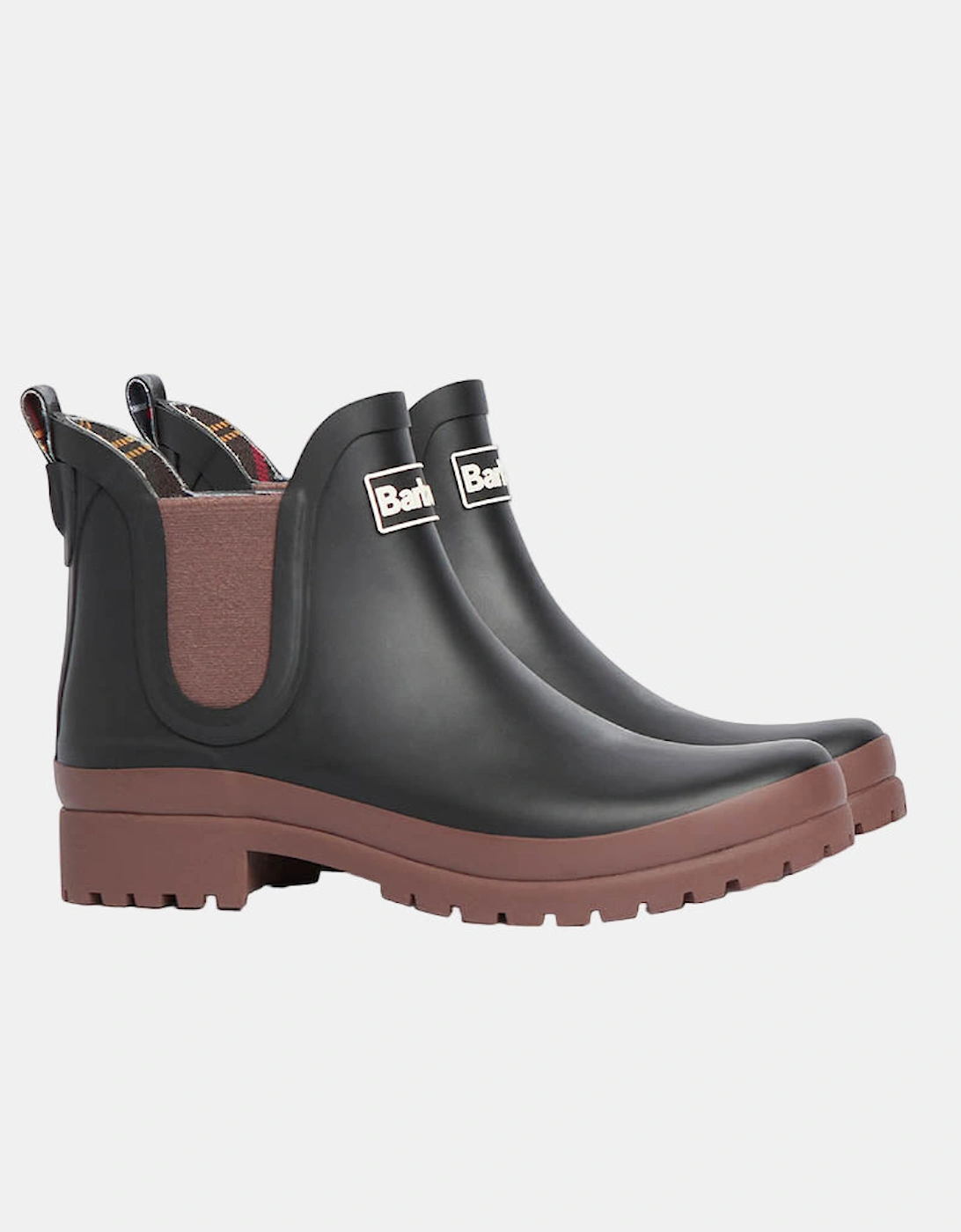 Mallow Womens Chelsea Wellies - Black/Vicuna, 3 of 2