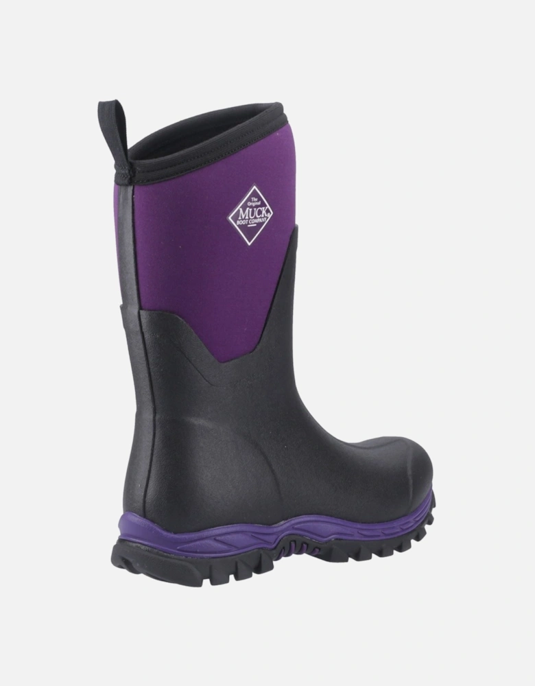 Muck Boots Arctic Sport II Mid Rubber Women's Black/Acai Winter Mid Calf Boots