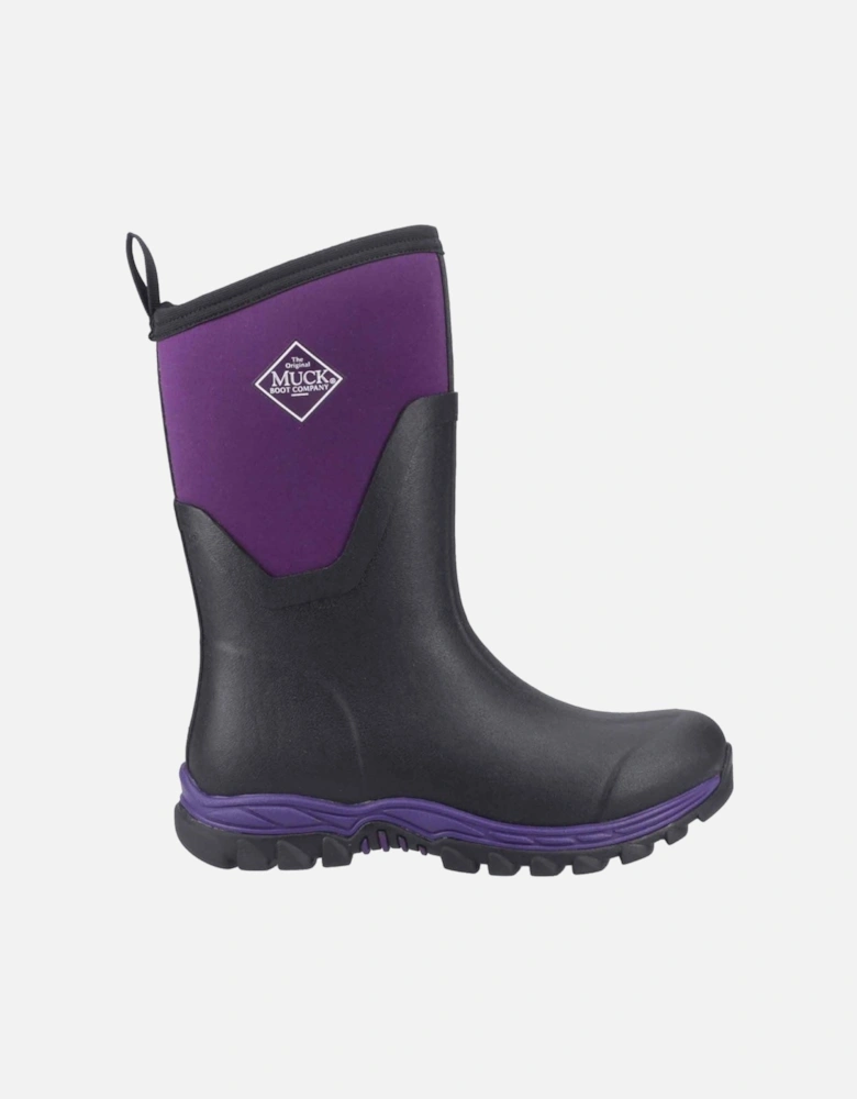 Muck Boots Arctic Sport II Mid Rubber Women's Black/Acai Winter Mid Calf Boots
