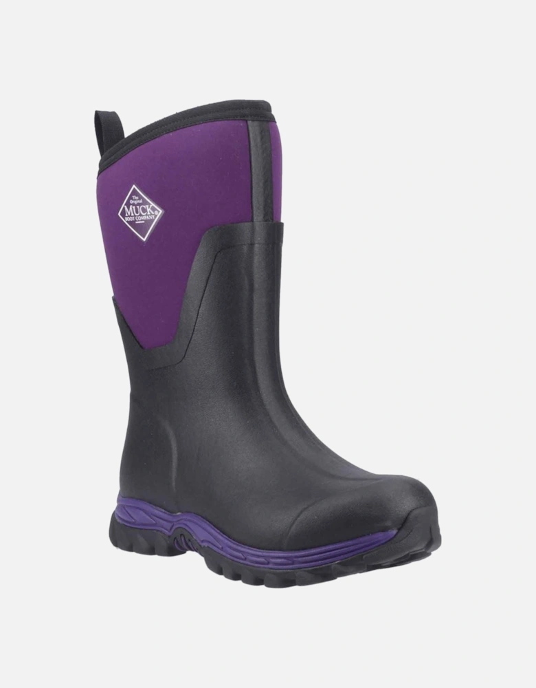 Muck Boots Arctic Sport II Mid Rubber Women's Black/Acai Winter Mid Calf Boots