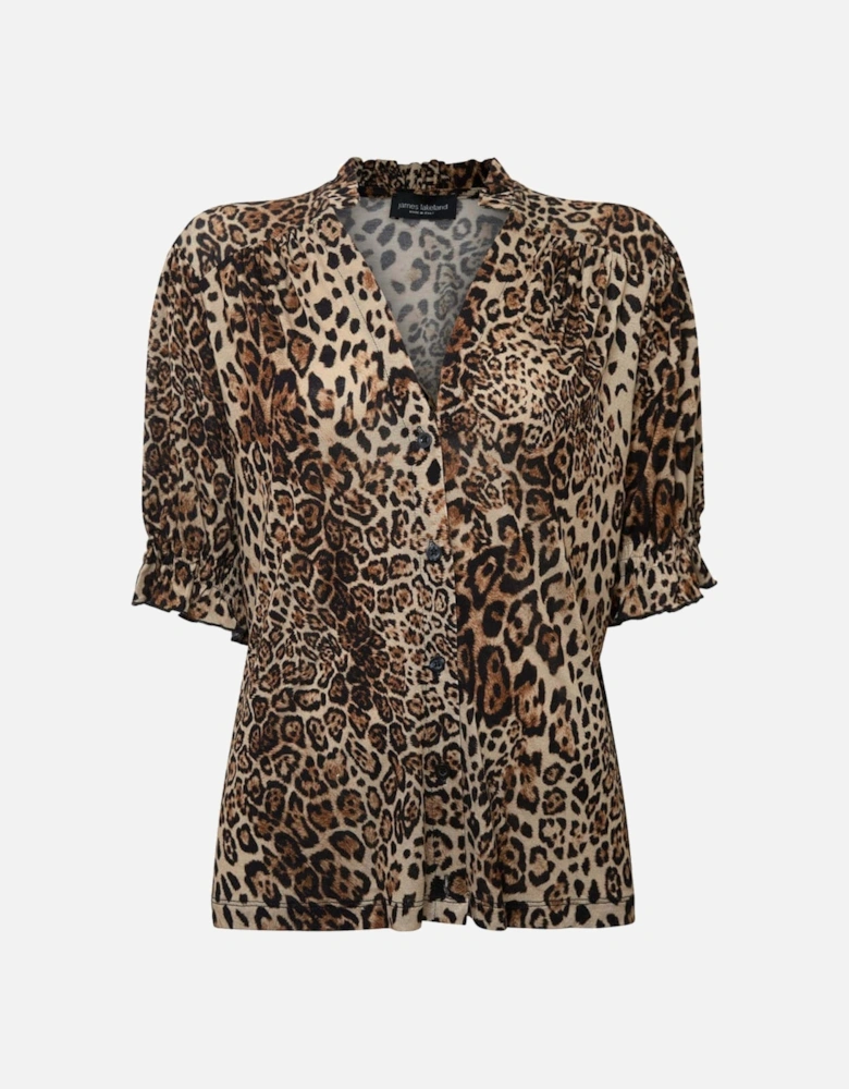 Leopard Print Blouse