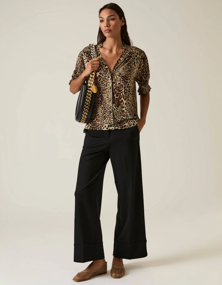 Leopard Print Blouse