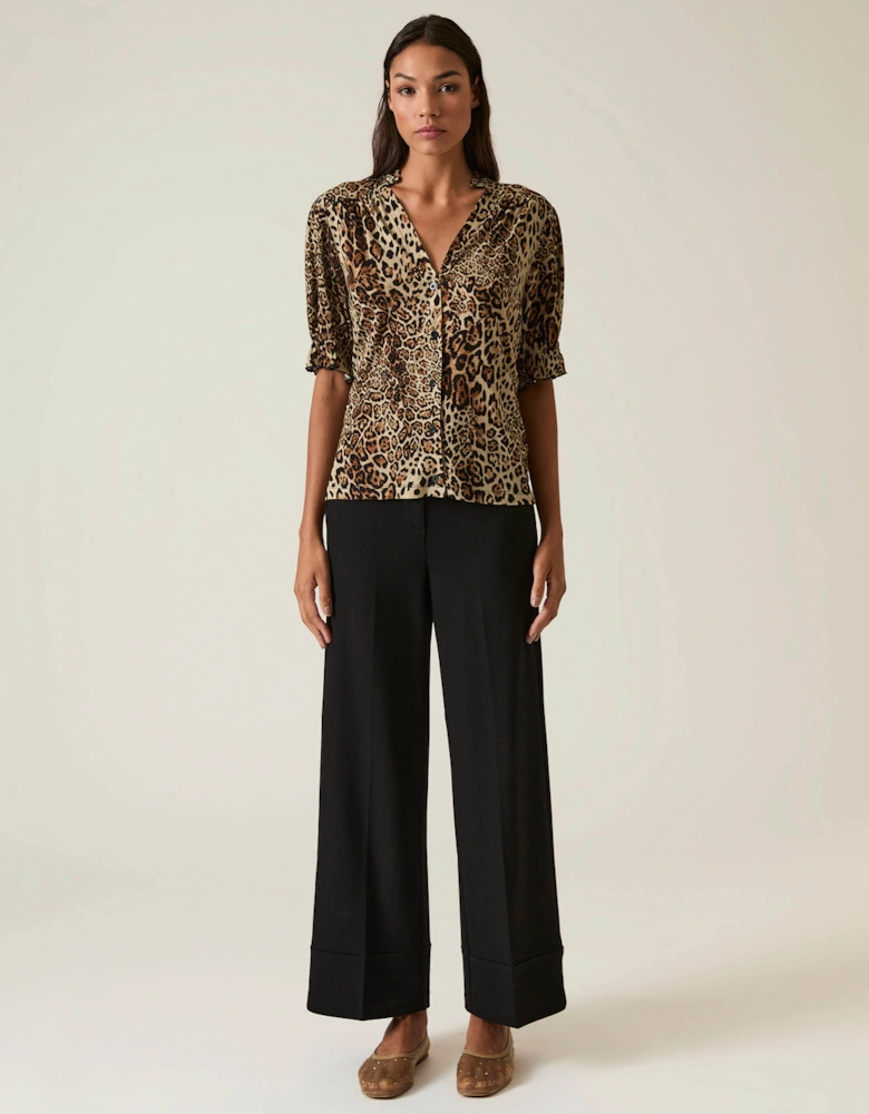 Leopard Print Blouse