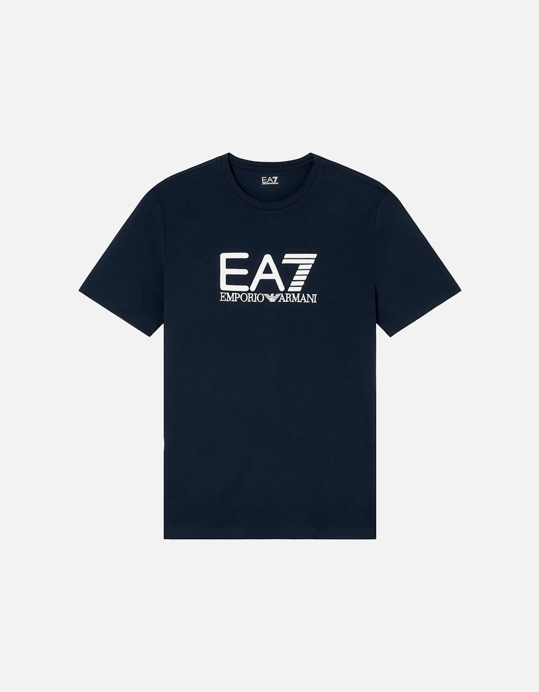 Emporio Armani Visibility Cotton Stretch T-Shirt Navy, 4 of 3