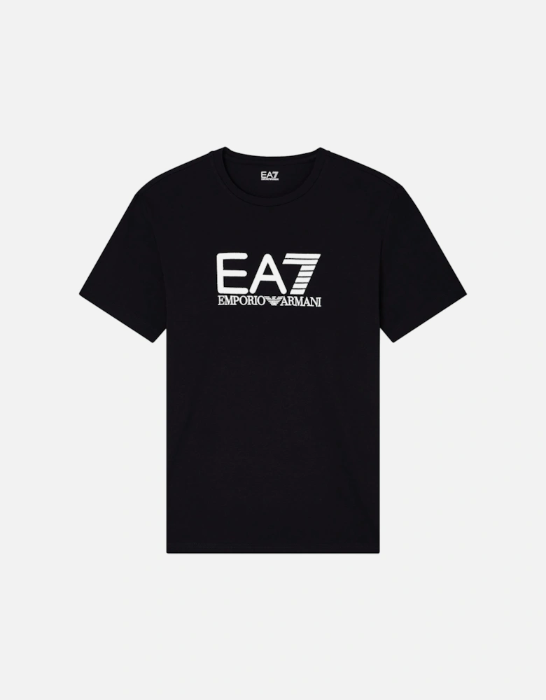 Emporio Armani Visibility Cotton Stretch T-Shirt Black