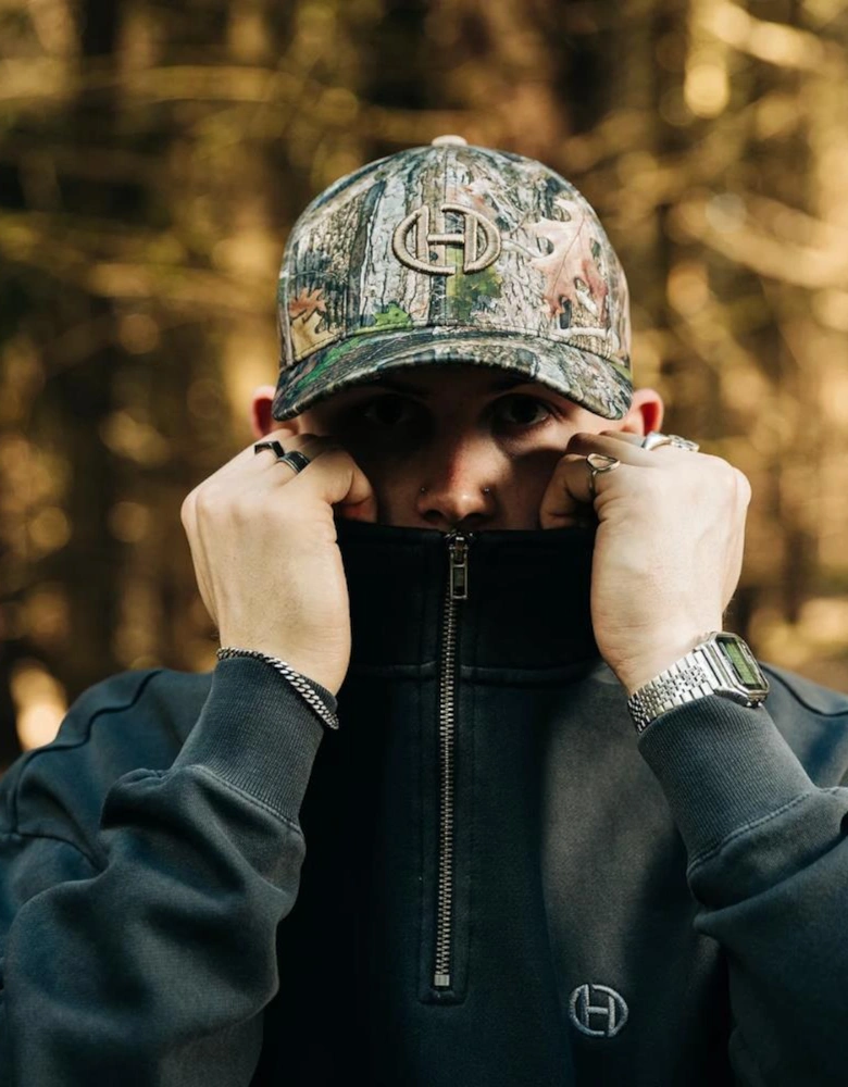 Woodland Real Tree Camo Flex Cap - Tree Camo