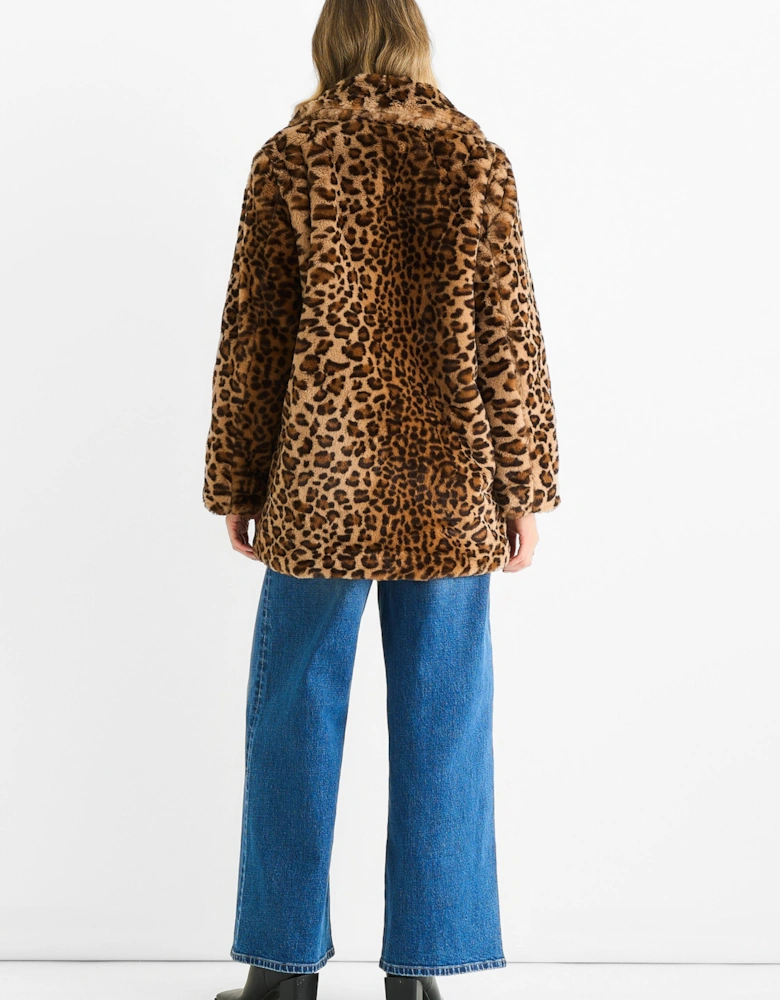 Blue Mid Rise Wide Leg Jeans