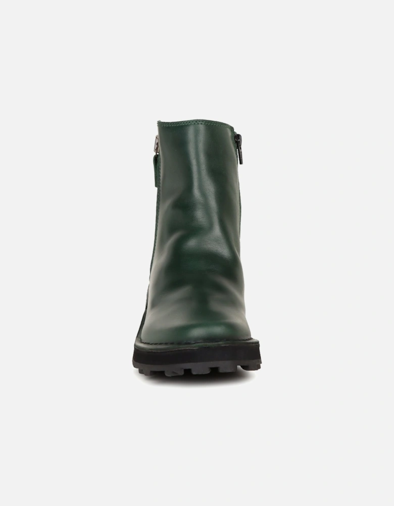 Hole Womens Wedge Heel Boots