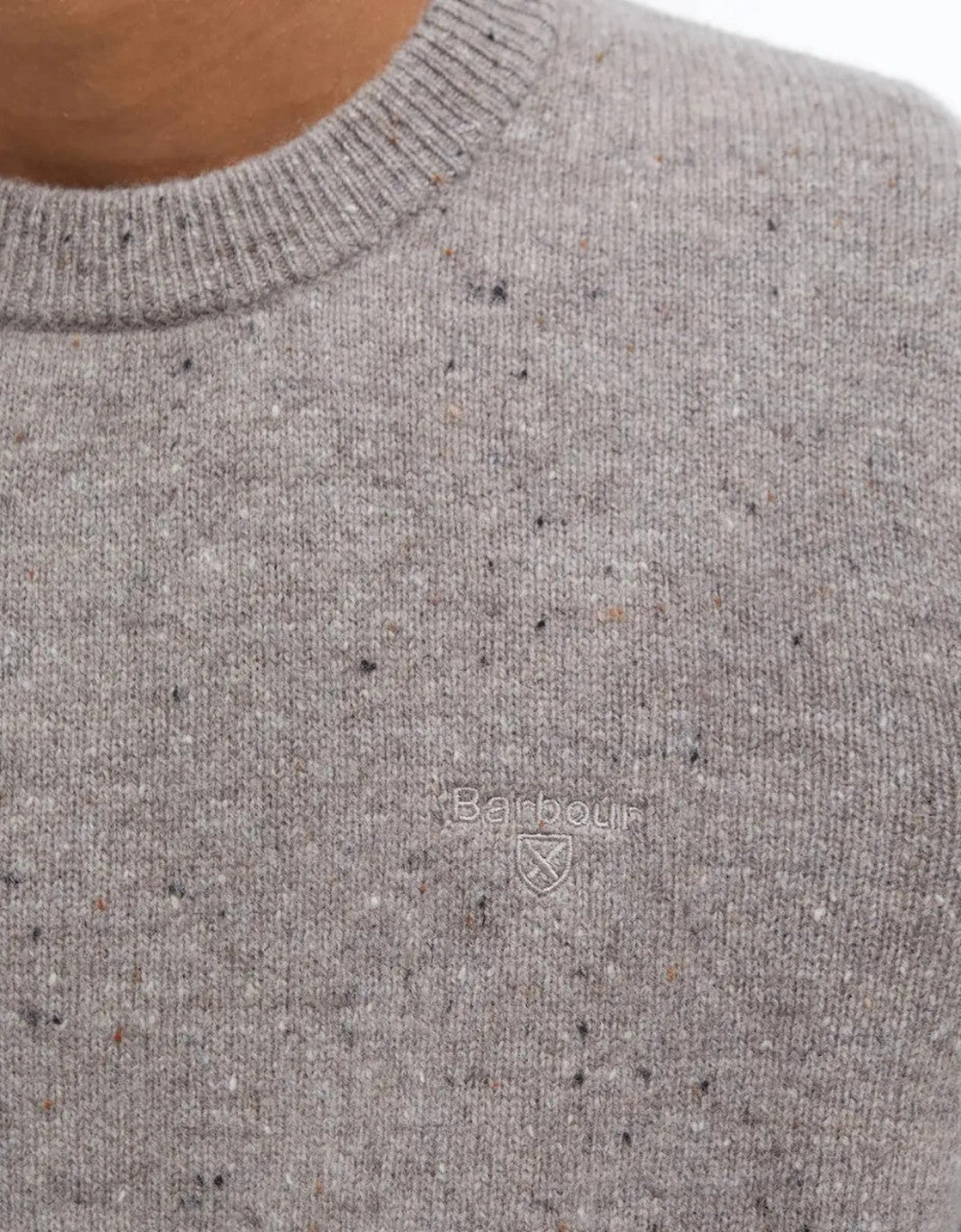 Tainsbury Crew Neck Sweater ST51 Stone