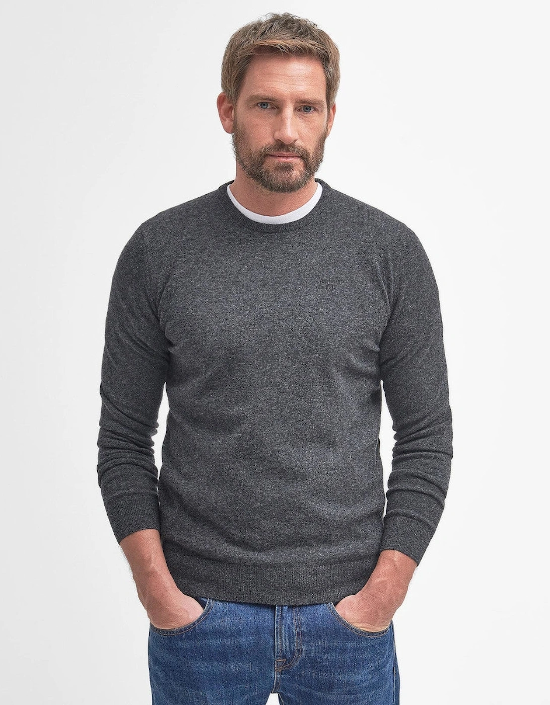 Ess Wool Crew Sweater CH51 Charcoal