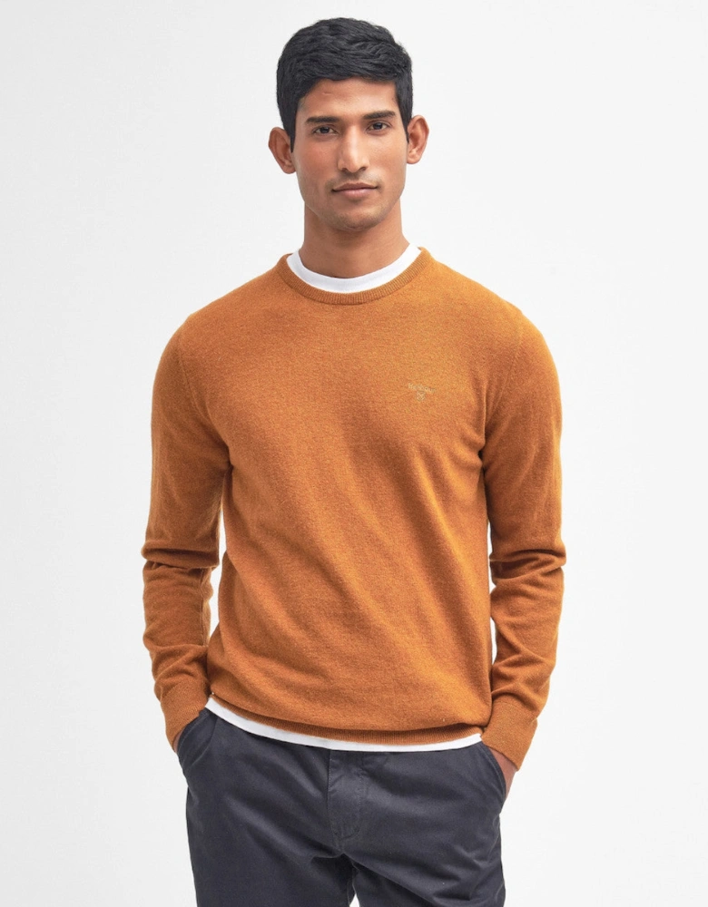 Ess Wool Crew Sweater OR95 Dark Copper