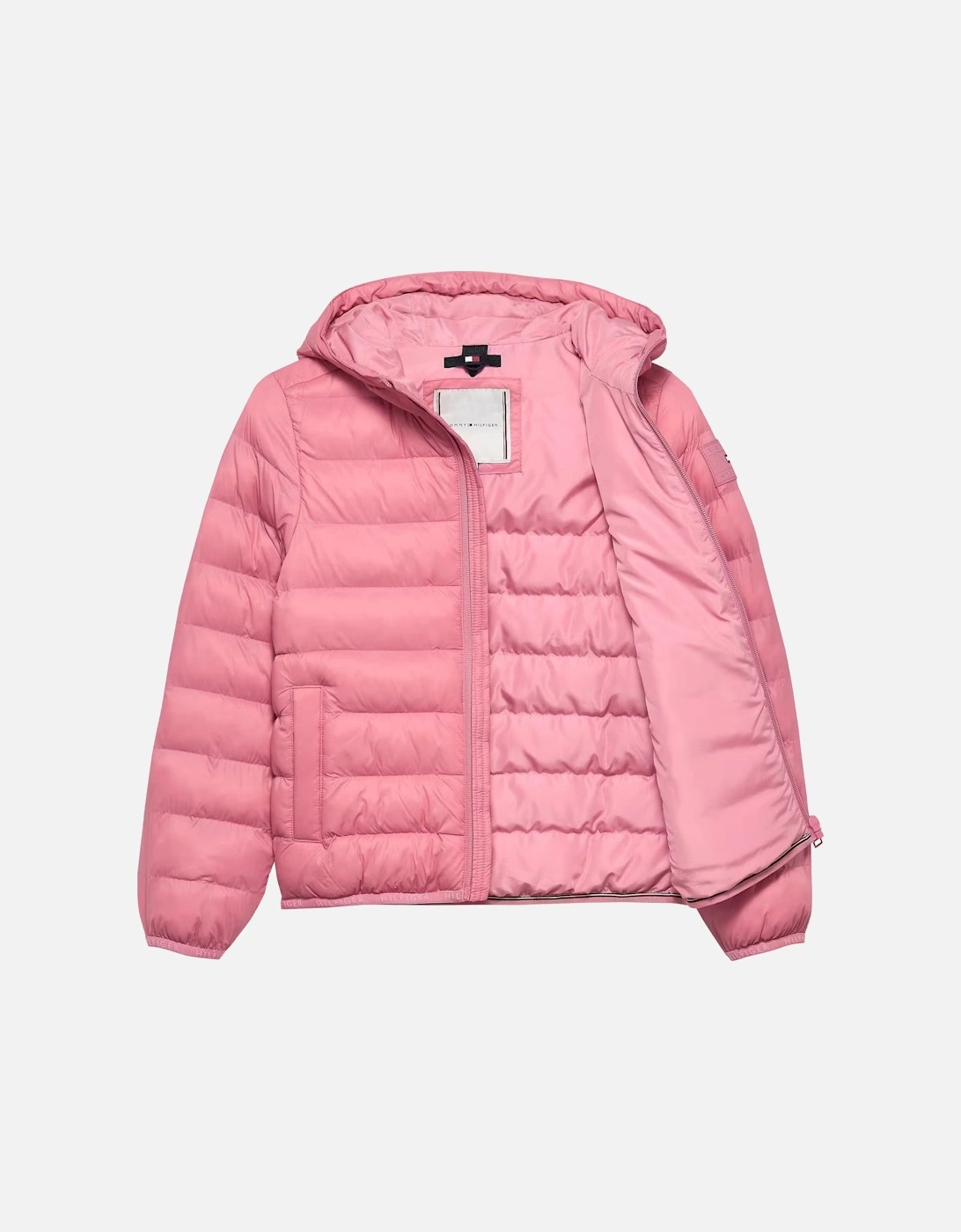 GIRLS PINK DOWN JACKET KS00712