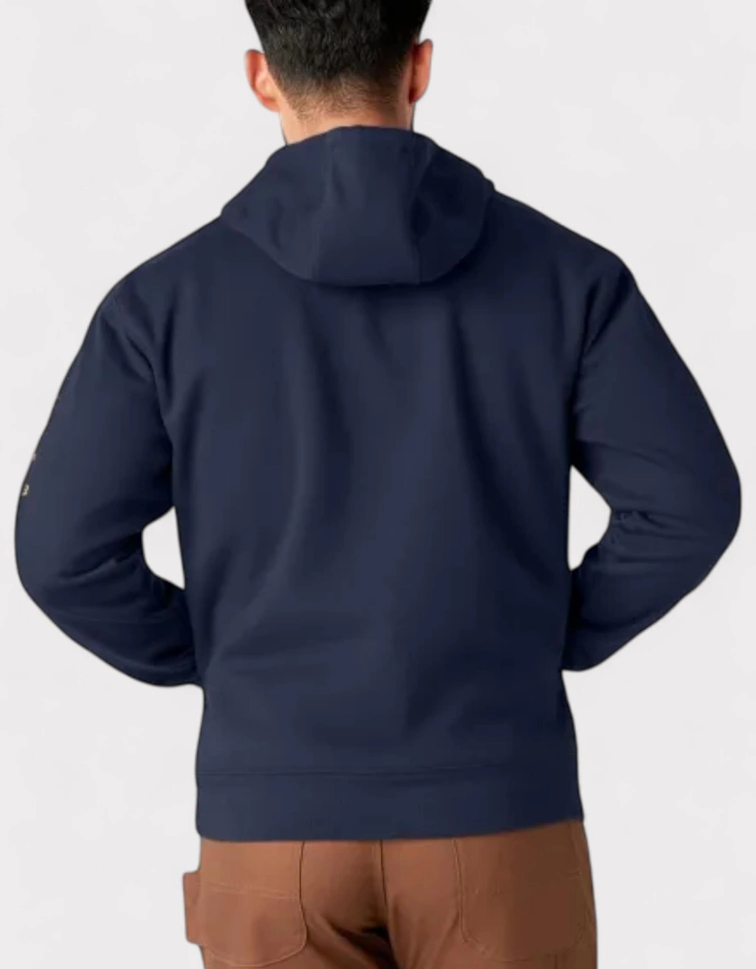 Graphic Pullover Hoodie Dark Blue