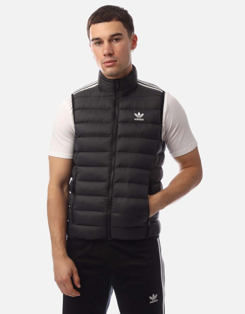 Padded Stand-Up Collar Puffer Vest